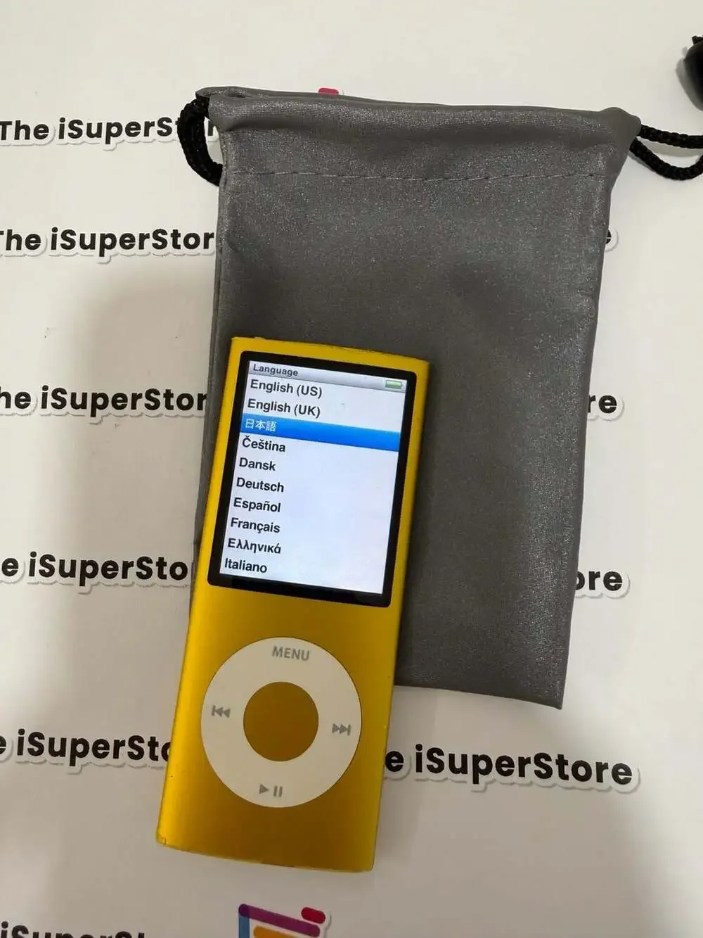 Apple iPod Nano 4th Generation 16GB Yellow -New Battery- 1 YR Warranty